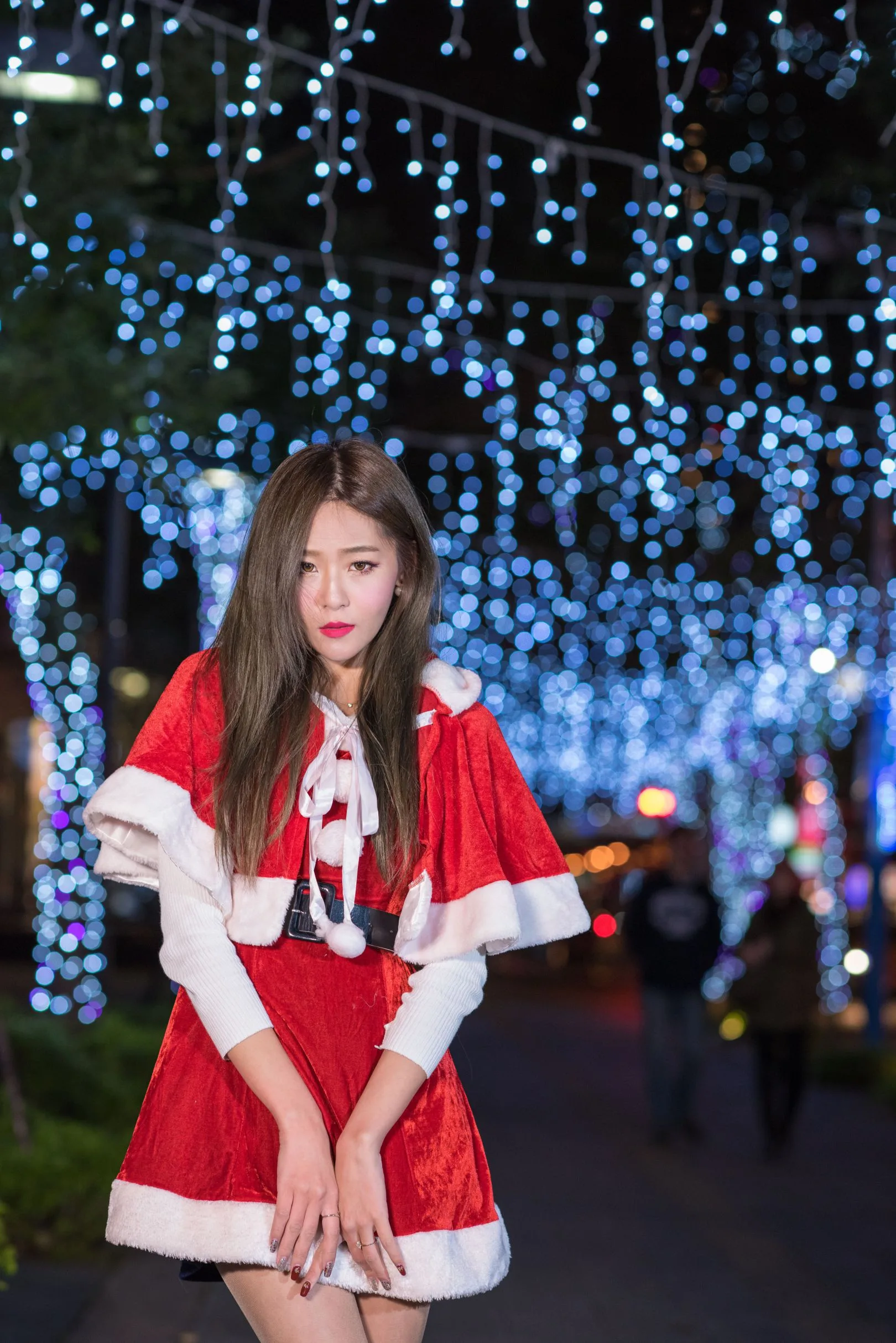 [Buổi chụp ảnh ngoài trời của Beautyleg] Winnie Xiaoxue - Bộ sưu tập ảnh đêm độ phân giải cực cao tại Công viên Giáng sinh Thành phố Đài Bắc Mới - 31