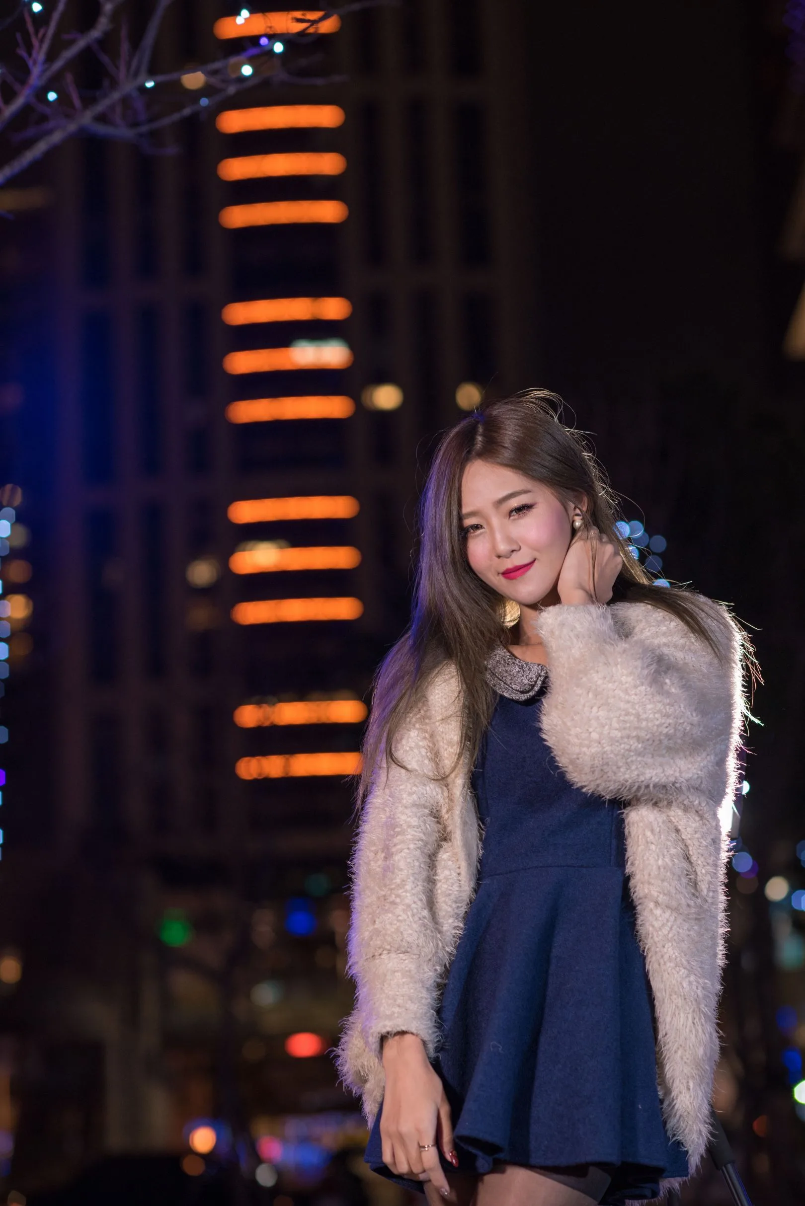 [Buổi chụp ảnh ngoài trời của Beautyleg] Winnie Xiaoxue - Bộ sưu tập ảnh đêm độ phân giải cực cao tại Công viên Giáng sinh Thành phố Đài Bắc Mới - 9
