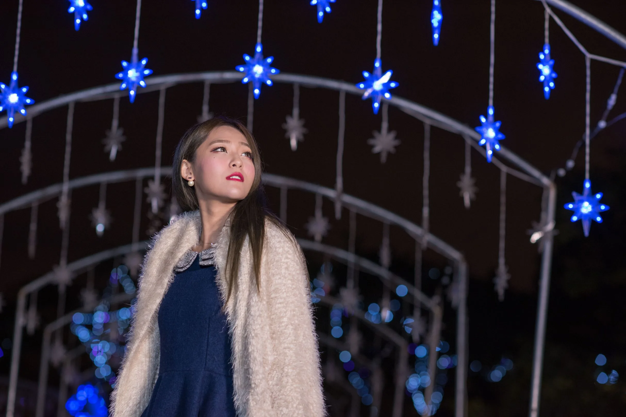 [Buổi chụp ảnh ngoài trời của Beautyleg] Winnie Xiaoxue - Bộ sưu tập ảnh đêm độ phân giải cực cao tại Công viên Giáng sinh Thành phố Đài Bắc Mới - 4