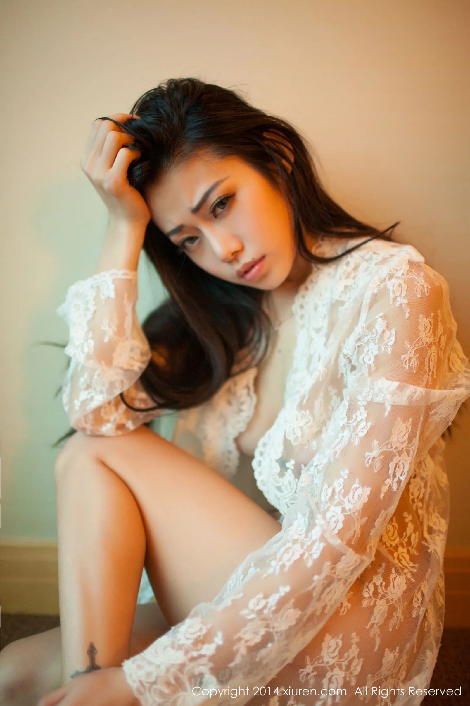 [XIUREN秀人网] Sách ảnh "Nỗi buồn" bản năng của Luvian - 40